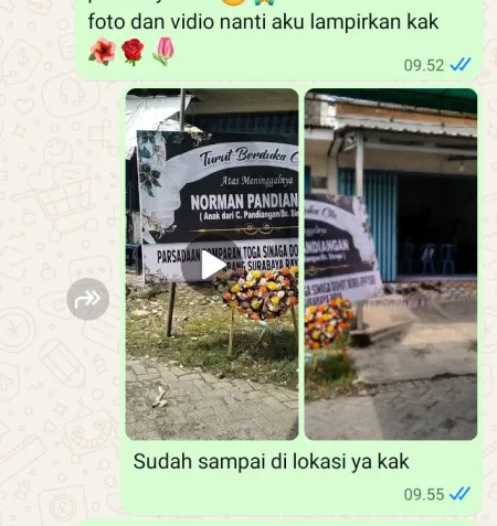 Pengiriman Karangan Bunga Linduk Pontang