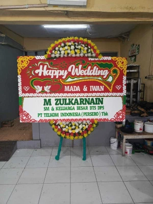 Papan Bunga di Linduk Pontang