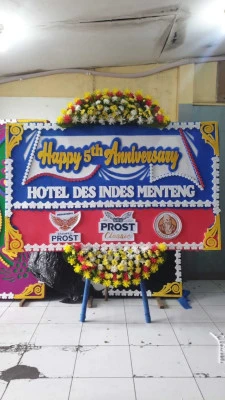 Papan Bunga di Linduk Pontang